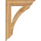 Ekena Millwork Thorton Traditional Rough Sawn Bracket, Western Red Cedar, 6"W x 32"D x 44"H BKT06X32X44THR01RWR - alternate 2